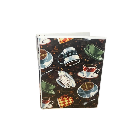 Reflection Journal Coffee Love Encased Fabric