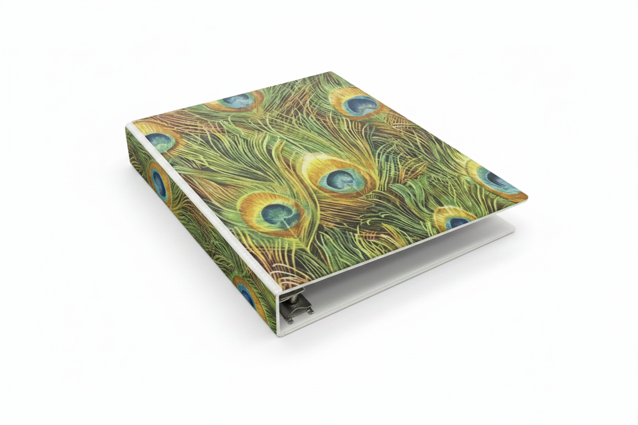 Reflection Journal Plumes Encased Fabric