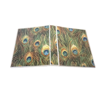 Reflection Journal Plumes Encased Fabric